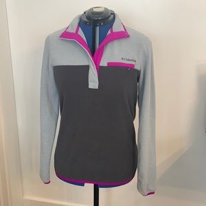 Columbia fleece pullover size small